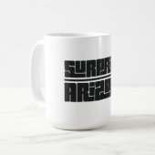 Überraschung - Arizona Kaffeetasse (Vorderseite Links)