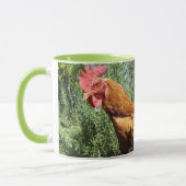 Überraschung bei Hühnern Tasse (Links)