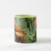 Überraschung bei Hühnern Tasse (Zentrum)