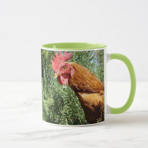 Überraschung bei Hühnern Tasse