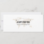 Überraschung Berlin Boarding Pass Geschenkgutschei Einladung (Rückseite)