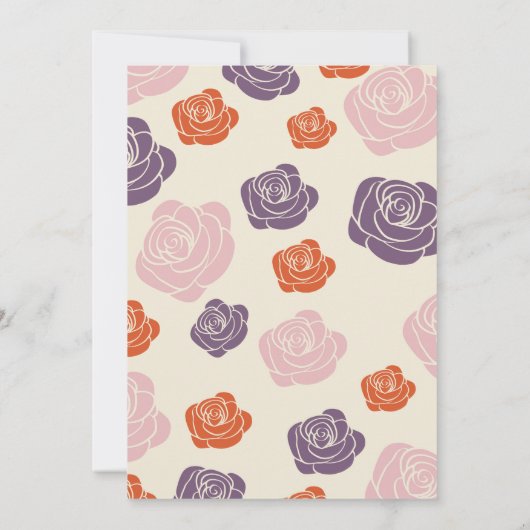 Überraschung Blumenkohl 50. Geburtstag Einladung R (Rückseite)