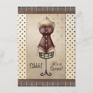 Überraschung Bridal (Lingerie) Einladung