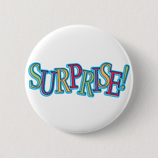 Überraschung! Button (Vorderseite)