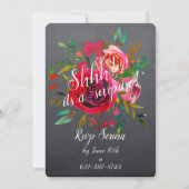 Überraschung Einladung zum Geburtstag - Frauen # G (Rückseite)