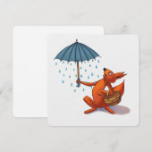 Überraschung! Feiertagskarte (Vorne/Hinten)