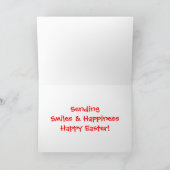 Überraschung Feiertagskarte (Innenseite)