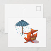 Überraschung! Feiertagspostkarte (Vorne/Hinten)