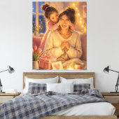 Überraschung für Mama Geschenk Leinwand Wandkunst  (Insitu (Schlafzimmer))