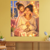Überraschung für Mama Geschenk Leinwand Wandkunst  (Insitu (Wohnzimmer))