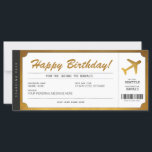 Überraschung Geburtstag Boarding Pass Flugzeug Gol<br><div class="desc">UNBEDINGT. Gönnen Sie Ihren Lieben eine Reise! Ideal für Geburtstage und Jubiläen. Gold Boarding Pass. Personalisieren Sie Ihren Gutschein noch heute! Für einen individuellen Gutschein/Gutschein senden Sie mir bitte eine Nachricht.</div>