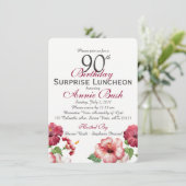 Überraschung Geburtstag Einladung (Stehend Vorderseite)