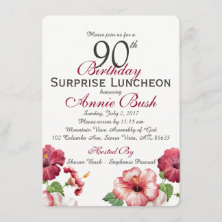 Überraschung Geburtstag Einladung