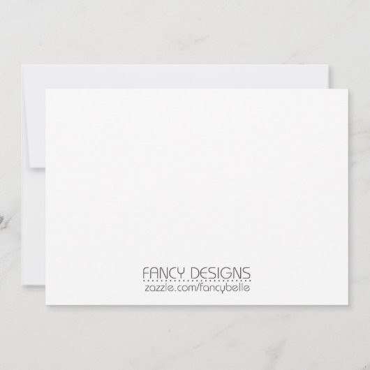 Überraschung Geburtstag Einladung (Rückseite)