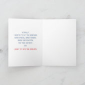 Überraschung Geburtstag Karte (Innenseite)