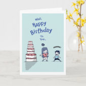 Überraschung Geburtstag Karte (Gelbe Blume)