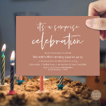 Überraschung Geburtstagsfeier Einladung<br><div class="desc">Es ist ein Überraschungsgeschenk zum Geburtstag,  Party Einladung zu feiern. Planung der Geburtstagsfeier für Ihre geliebte Familie ? Die Einladungs-Karte lädt Sie ein.</div>