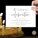 Überraschung Geburtstagsfeier Einladung<br><div class="desc">Es ist ein Überraschungsgeschenk zum Geburtstag,  Party Einladung zu feiern. Planung der Geburtstagsfeier für Ihre geliebte Familie ? Die Einladungs-Karte lädt Sie ein.</div>