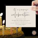 Überraschung Geburtstagsfeier Einladung<br><div class="desc">Es ist ein Überraschungsgeschenk zum Geburtstag,  Party Einladung zu feiern. Planung der Geburtstagsfeier für Ihre geliebte Familie ? Die Einladungs-Karte lädt Sie ein.</div>