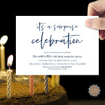 Überraschung Geburtstagsfeier Einladung<br><div class="desc">Es ist ein Überraschungsgeschenk zum Geburtstag,  Party Einladung zu feiern. Planung der Geburtstagsfeier für Ihre geliebte Familie ? Die Einladungs-Karte lädt Sie ein.</div>