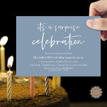 Überraschung Geburtstagsfeier Einladung<br><div class="desc">Es ist ein Überraschungsgeschenk zum Geburtstag,  Party Einladung zu feiern. Planung der Geburtstagsfeier für Ihre geliebte Familie ? Die Einladungs-Karte lädt Sie ein.</div>
