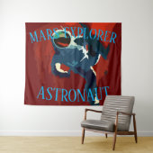 Überraschung Geburtstagsfestival Block 2024 Party Wandteppich (Beispiel (Horizontal))