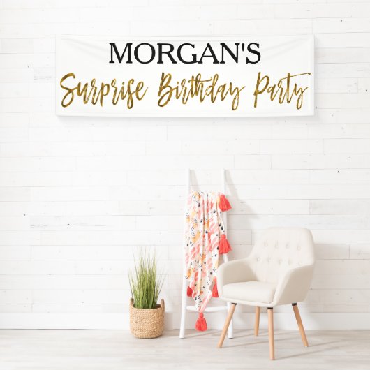 Überraschung Geburtstagsparty-Banner Banner (Insitu)