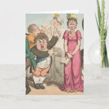 Überraschung - geklappte Grußkarte