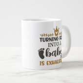 Überraschung / Geschenk - Jumbo-Tasse (Vorderseite Rechts)