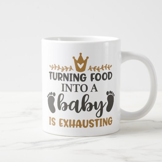 Überraschung / Geschenk - Jumbo-Tasse (Rechts)