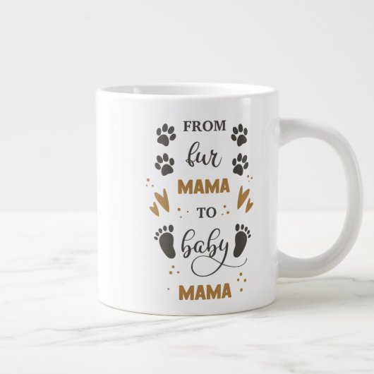 Überraschung / Geschenk - Jumbo-Tasse (Rechts)