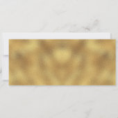 Überraschung Gold Boarding Pass Flugzeug Geschenkk Einladung (Rückseite)