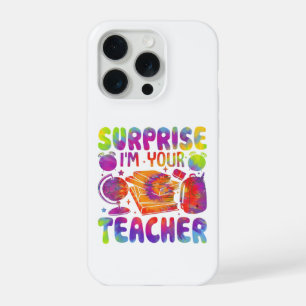 Überraschung, ich bin heute Ihr Lehrer Lustiger Ti iPhone 15 Pro Hülle
