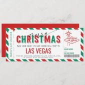 Überraschung Las Vegas Trip Geschenkgutschein (Vorne/Hinten)