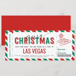 Überraschung Las Vegas Trip Geschenkgutschein