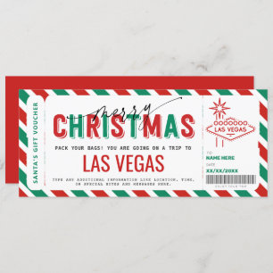 Überraschung Las Vegas Trip Geschenkgutschein