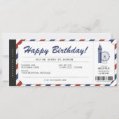 Überraschung London Trip Boarding Pass Ticket Einladung (Vorderseite)