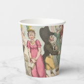 Überraschung - Papiergruppen Pappbecher (Rückseite)