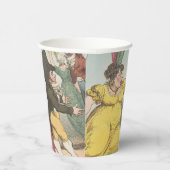 Überraschung - Papiergruppen Pappbecher (Rechts)