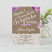 Überraschung Party Einladungen für Latina Lady, So (Stehend Vorderseite)