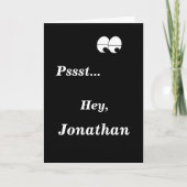 Überraschung Party Funny Birthday Gruß Karte (Vorderseite)