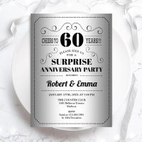Überraschung Party zum 60. Jubiläum - Silver Black
