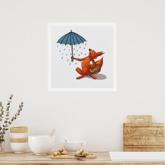 Überraschung! Poster (Küche)