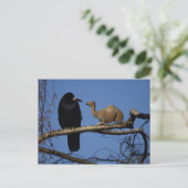 Überraschung Postkarte (Stehend Vorderseite)