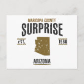 Überraschung Postkarte (Vorderseite)