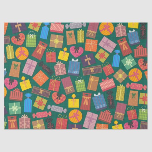 Überraschung präsentiert Gewebepapier Seidenpapier (Vorderseite)