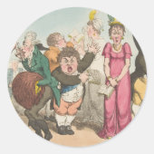 Überraschung - Round Stickers for Stationery (Vorderseite)