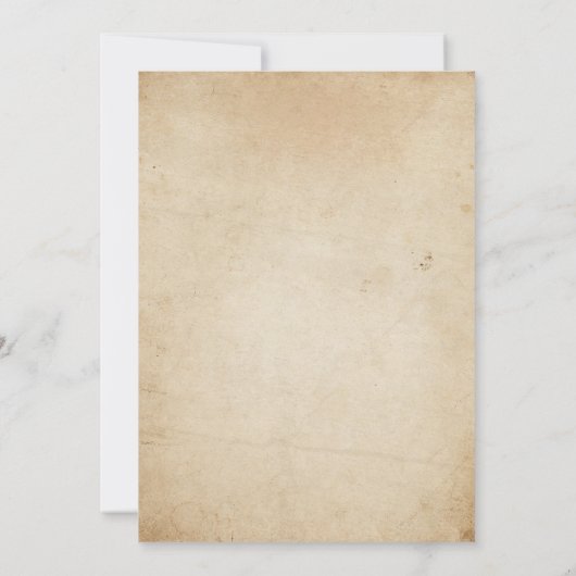 Überraschung Rustikale 70. Geburtstag Einladung Vi (Rückseite)