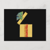 Überraschung Save the Date - Individuell Ankündigungspostkarte (Rückseite)