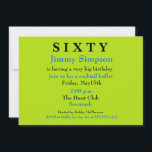 Überraschung Sechzigste Geburtstagseinladung Einladung<br><div class="desc">BITTE KONTAKTIEREN SIE MICH, WENN SIE BEI DIESER VORLAGE HELFEN MÜSSEN! Hallo! Vielen Dank für Ihren Besuch bei Donna Gotlib Designs und sehen Sie alles, was wir zu bieten haben. Ich weiß, dass Sie die Wahl haben, wenn Sie einkaufen, und möchte, dass Sie wissen, dass ich Ihr Geschäft schätze.Karo einige...</div>